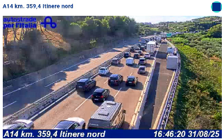 Schianto fra 3 mezzi in A14, tratto chiuso Tra Pescara nord e Atri-Pineto in direzione nord